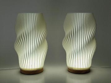 tafellampen set "Swirl" led  beschikbaar voor biedingen