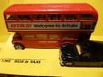 CORGI TOYS:  nr. 1365    BUS  &  TAXI (MINT), Ophalen of Verzenden, Nieuw, Auto, Corgi