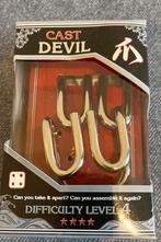 Hanayama Cast Devil Puzzel - Nieuw, Hobby en Vrije tijd, Denksport en Puzzels, Ophalen of Verzenden, Minder dan 500 stukjes, Nieuw