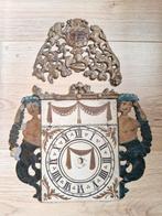 Wijzerplaat voor een Friese stoelklok., Antiek en Kunst, Ophalen of Verzenden