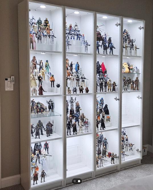 Ikea Billy kastdeuren Högbo vitrinedeur wit (3 stuks), Huis en Inrichting, Kasten | Boekenkasten, Zo goed als nieuw, Minder dan 50 cm