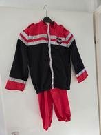 Carnavalspakje brandweer maat 128, Kinderen en Baby's, Carnavalskleding en Verkleedspullen, Ophalen, Zo goed als nieuw, 122 t/m 128