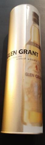 Glen Grant Pure Malt Higland Scotch Whisky blik 30 CM, Verzamelen, Ophalen of Verzenden, Gebruikt, Gebruiksvoorwerp