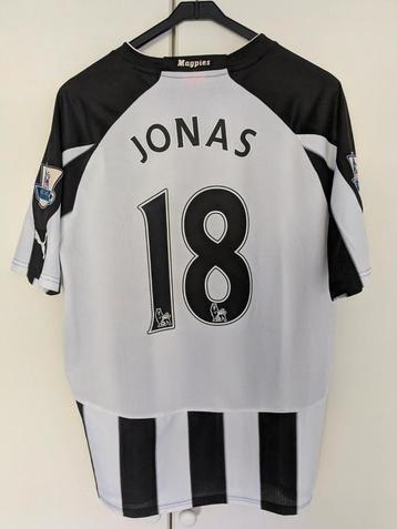 Newcastle United Jonas Gutierrez thuisshirt met badges Puma beschikbaar voor biedingen