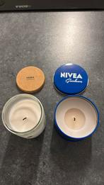 Geurkaarsen van hema en nivea, Huis en Inrichting, Woonaccessoires | Kandelaars en Kaarsen, Ophalen of Verzenden, Zo goed als nieuw