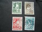 Denemarken Mi 532/35, Postzegels en Munten, Postzegels | Europa | Scandinavië, Ophalen of Verzenden, Denemarken, Gestempeld