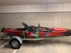 Hobie Pro Angler 14 360XR - Torqeedo Travel UL, Watersport en Boten, Ophalen, Tot 10 pk, Elektrisch, Zo goed als nieuw