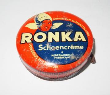 Blikje Ronka Schoencreme beschikbaar voor biedingen