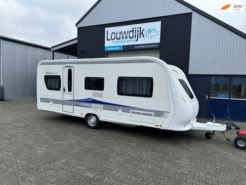 HOBBY Prestige 560 UL ’10 (Enkele Bedden, Airco, Mover), Caravans en Kamperen, Caravans, Bedrijf, tot en met 4, 1250 - 1500 kg