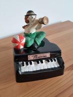 Muziekdoosje piano werkend vintage, Ophalen of Verzenden, Zo goed als nieuw
