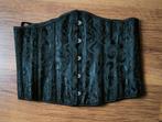 Corset - Maat XL - 79 CM - Corset - Gothic - Goth - Barok, Kleding | Dames, Ophalen of Verzenden, Zwart, Body of Korset
