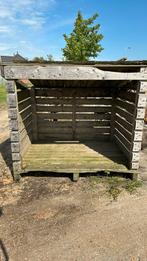 Opslag haardhout, brandhout, kloofhout, Tuin en Terras, Ophalen of Verzenden, Zo goed als nieuw, Hout