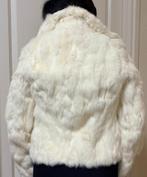 Winterjas van Konijnen vel. Maat 38, Ophalen of Verzenden, Zo goed als nieuw, Maat 38/40 (M), Wit