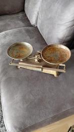 Oude weegschaal, Ophalen, Personenweegschaal, 500 gram of grover, Gebruikt