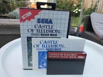 Sega Master System Castle of Illusion CIB beschikbaar voor biedingen