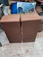 Luidspreker boxen vintage Siemens type RL 301, Gebruikt, Minder dan 60 watt, Front, Rear of Stereo speakers, Ophalen