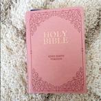 NU €40 ‼️ KJV Bible King James Version Bijbel roze Engels, Ophalen of Verzenden
