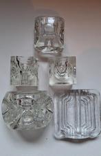 Ijsblokjeskandelaars, Antiek en Kunst, Antiek | Glas en Kristal, Ophalen