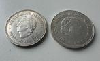 2 zilveren tientjes 1970 dubbele kop, Postzegels en Munten, Munten | Nederland, Koningin Juliana, Setje, Zilver, Ophalen of Verzenden
