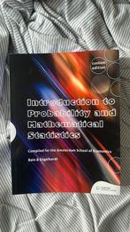 Introduction to Probability and Mathematical Statistics, Ophalen of Verzenden, Nieuw, Programmeertaal of Theorie