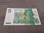 UNC biljet 5 gulden Vondel II, 1973, Postzegels en Munten, Bankbiljetten | Nederland, Ophalen of Verzenden, 5 gulden