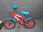 spiderman kinderfiets 14 inch, Fietsen en Brommers, Fietsen | Kinderfietsjes, Ophalen, Gebruikt, Minder dan 16 inch