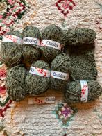 Groene wol Claridge, Ophalen of Verzenden, Zo goed als nieuw, Breien of Haken, Wol of Garen