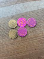 6 munten camping Duin en Strand Renesse, Ophalen of Verzenden, Overige materialen, Nederland