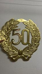 Bord 50 jaar, Ophalen, Versiering, Abraham of Sarah