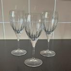 Mooie Wedgwood  Set van 3 kristallen glazen nieuw!, Ophalen of Verzenden, Nieuw, Glas, Glas of Glazen