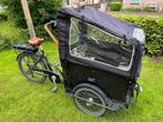 Electrische bakfiets troy 7 versnellingen, Fietsen en Brommers, Fietsen | Bakfietsen, 4 kinderen of meer, Gebruikt, Elektrisch