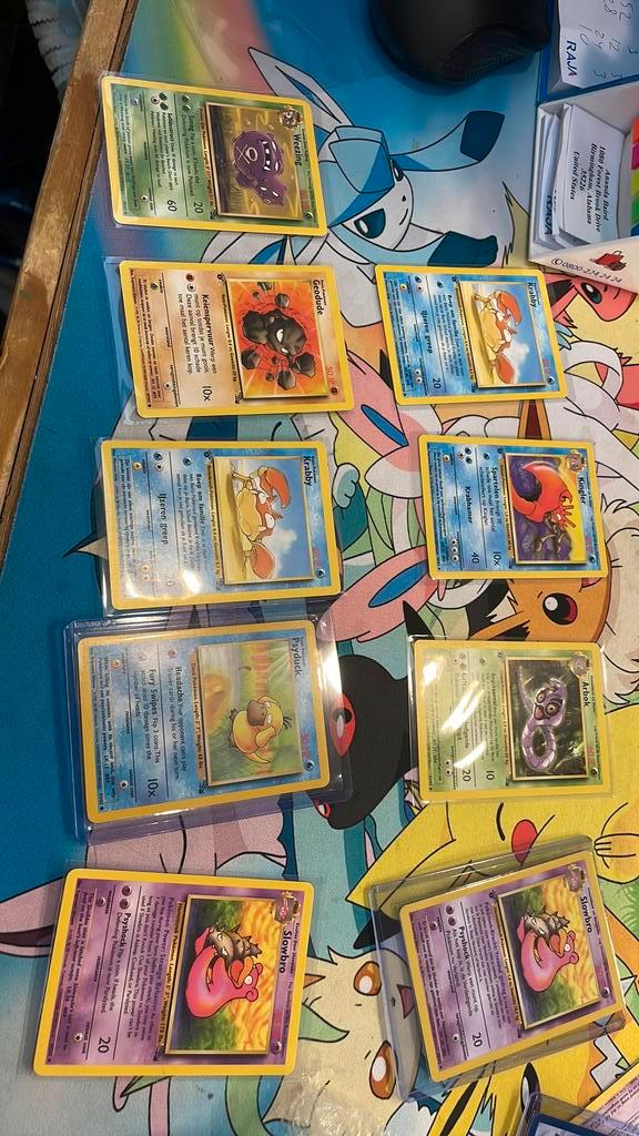 Fossil Pokémon Kaarten Collectie, Hobby en Vrije tijd, Verzamelkaartspellen | Pokémon, Gebruikt, Meerdere kaarten, Ophalen of Verzenden