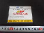 sticker autoruit stuk? carglass - FBTO verzekeringen, Verzamelen, Stickers, Ophalen, Zo goed als nieuw