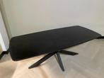 Deense Ovale Eettafel met Visgraat Motief, Ophalen, 100 tot 150 cm, 200 cm of meer, Zo goed als nieuw