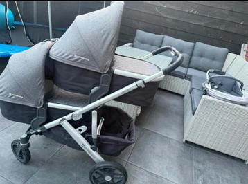Uppababy Vista V2 Tweelingwagen - Complete Set! beschikbaar voor biedingen