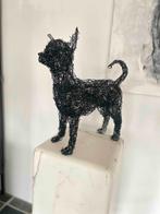 Uniek kunstwerk - Chihuahua -  zwart 45 cm met certificaat, Ophalen, Nieuw