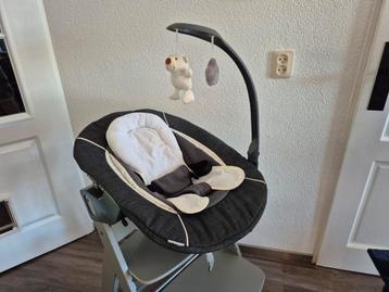 Hauck Alpha Bouncer 2 in 1 Deluxe - Melange Grey beschikbaar voor biedingen