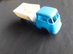 Vintage - DAF 6-streper plastic kipper blauw - wit jaren 60, Ophalen of Verzenden, Gebruikt