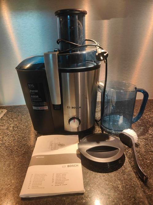 Bosch MES3000 Sapcentrifuge - Groente & Fruit, Witgoed en Apparatuur, Juicers, Gebruikt, Sapcentrifuge, Elektrisch, Ophalen of Verzenden