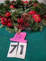 kerstkrans met rode appels [b71], Diversen, Kerst, Ophalen of Verzenden, 'T Olde Gre-j, Info@toldegrej.nl, Endepoelstraat 20f Didam