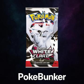 Pokemon White Flare Booster Pack beschikbaar voor biedingen