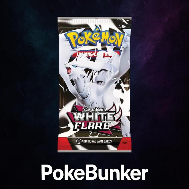 Pokemon White Flare Booster Pack, Hobby en Vrije tijd, Verzamelkaartspellen | Pokémon, Nieuw, Booster, Foil, Ophalen of Verzenden