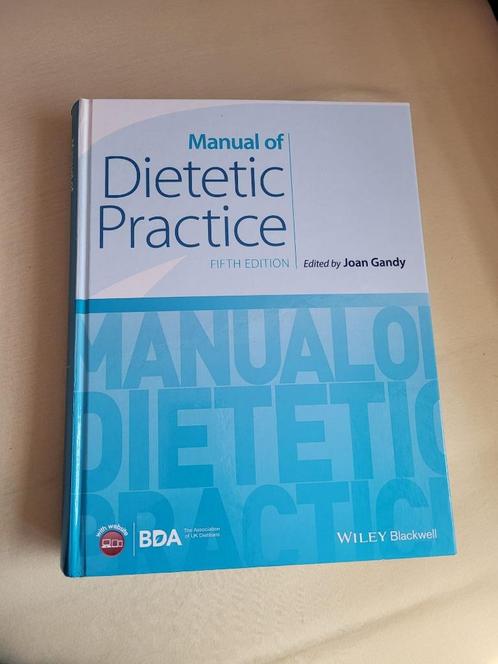 Manual of Dietetic Practice Fifth edition, Boeken, Studieboeken en Cursussen, Zo goed als nieuw, HBO, Beta, Ophalen of Verzenden