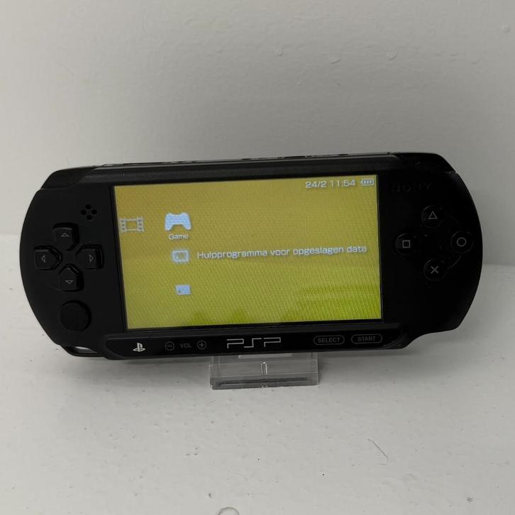 Sony PSP E1004 Zwart | Met garantie, Spelcomputers en Games, Spelcomputers | Sony PSP, Zo goed als nieuw, PSP, Zwart, Ophalen of Verzenden