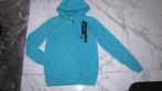 176 BLACK BANANAS hoody aqua, Kinderen en Baby's, Kinderkleding | Maat 176, Ophalen of Verzenden, Zo goed als nieuw, Jongen, Trui of Vest