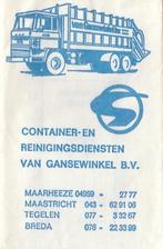 DAF - van Gansewinkel Maarheze Maastricht Tegelen Breda, Verzamelen, Ophalen of Verzenden