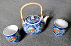 japans thee setje, Ophalen of Verzenden, Zo goed als nieuw, Overige stijlen, Kop(pen) en/of Schotel(s)