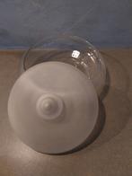 Glazen Bonbonnière met Deksel, Schaal, Rond, Ophalen of Verzenden, Glas