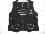 L 'Argentina zwarte gilet maat L, Maat 38/40 (M), Argentina, Verzenden, Zwart