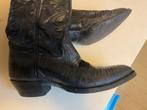 Slangenleren cowboylaarzen maat 36, Kleding | Dames, Schoenen, Ophalen of Verzenden, Zo goed als nieuw, Zwart, Hoge laarzen